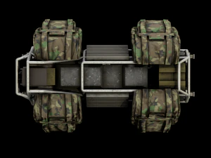 BigDog Robot Boston Dynamics 3D Model