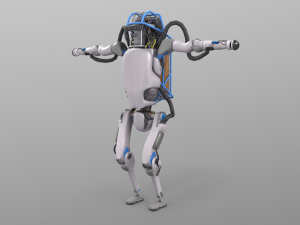 Atlas Robot Boston Dynamics Model 3D
