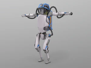 Atlas Robot Boston Dynamics 3D Model
