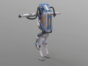 Atlas Robot Boston Dynamics 3D Model