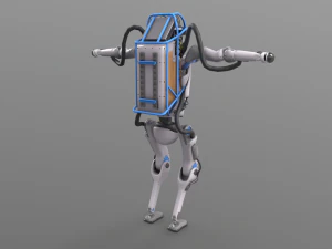 Atlas Robot Boston Dynamics 3D Model