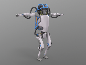 Atlas Robot Boston Dynamics Model 3D