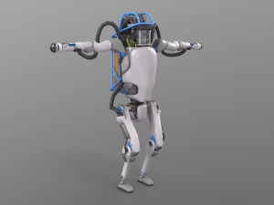 Atlas Robot Boston Dynamics 3D Model