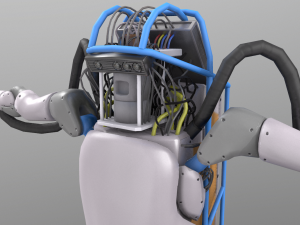 Atlas Robot Boston Dynamics Model 3D