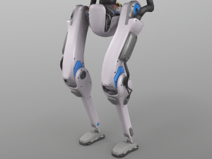 Atlas Robot Boston Dynamics Model 3D