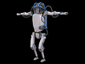 Atlas Robot Boston Dynamics Model 3D