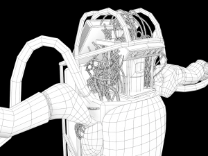 Atlas Robot Boston Dynamics Model 3D