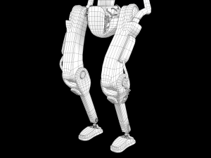 Atlas Robot Boston Dynamics Model 3D
