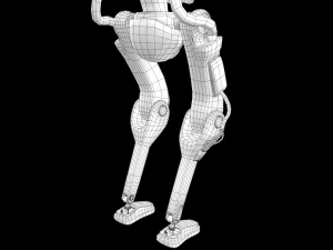 Atlas Robot Boston Dynamics 3D Model