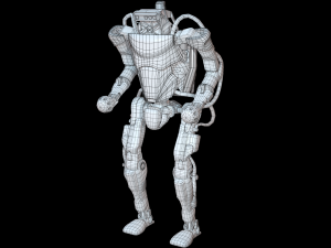 Atlas Robot Boston Dynamics Modèle 3D