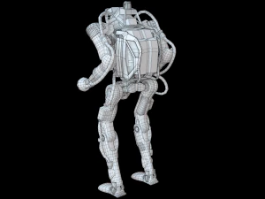 Atlas Robot Boston Dynamics 3D Model