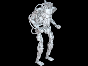 Atlas Robot Boston Dynamics Modèle 3D