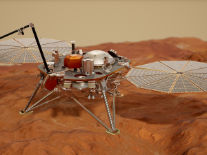 InSight NASA Mars Lander 3D Model
