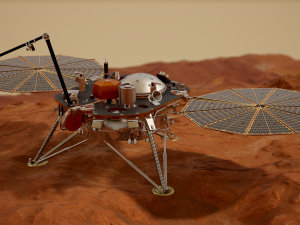 InSight NASA Mars Lander 3D Model