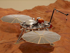 InSight NASA Mars Lander 3D Model