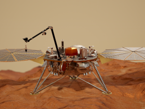InSight NASA Mars Lander 3D Model