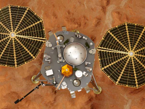 InSight NASA Mars Lander 3D Model