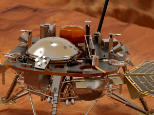 InSight NASA Mars Lander 3D Model