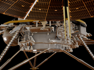 InSight NASA Mars Lander 3D Model