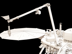 InSight NASA Mars Lander 3D Model
