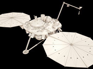 InSight NASA Mars Lander 3D Model