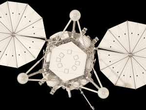 InSight NASA Mars Lander 3D Model