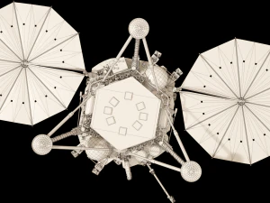 InSight NASA Mars Lander 3D Model