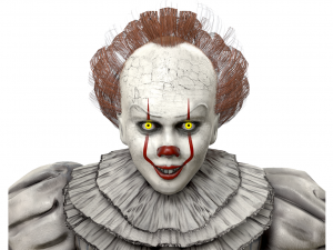 Clown Pennywise - It 3D Model