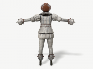 Clown Pennywise - It 3D Model