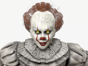 Clown Pennywise - It 3D Model