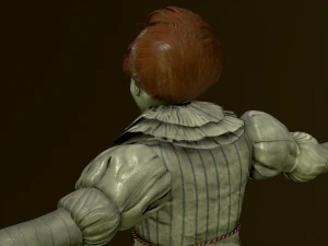 Clown Pennywise - It 3D Model