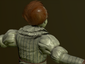 Clown Pennywise - It 3D Model