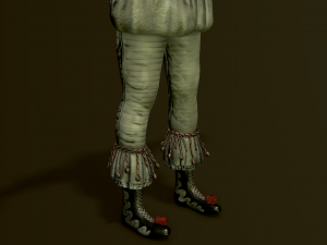Clown Pennywise - It 3D Model