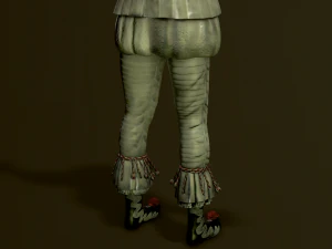 Clown Pennywise - It 3D Model