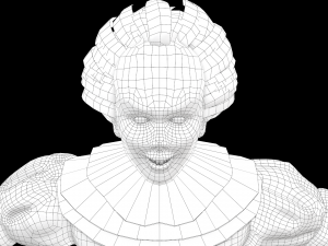 Clown Pennywise - It 3D Model