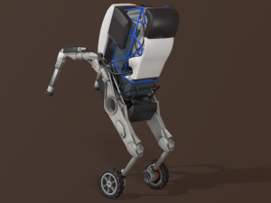 Handle Robot Boston Dynamics Model 3D