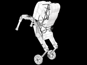 Handle Robot Boston Dynamics Model 3D