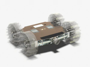 SandFlea Robot Boston Dynamics 3D Model