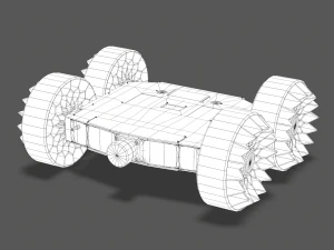SandFlea Robot Boston Dynamics 3D Model