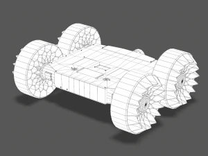 SandFlea Robot Boston Dynamics 3D Model
