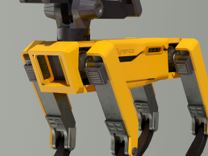 Spot Robot Boston Dynamics 3D 모델