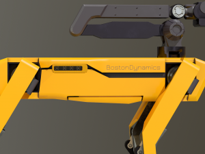 Spot Robot Boston Dynamics 3D 모델