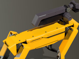 Spot Robot Boston Dynamics 3D 모델