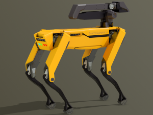 Spot Robot Boston Dynamics 3D 모델