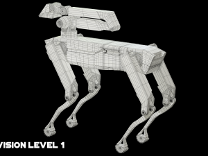 Spot Robot Boston Dynamics 3D 모델