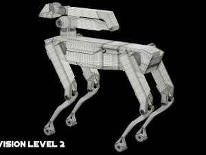 Spot Robot Boston Dynamics 3D Model