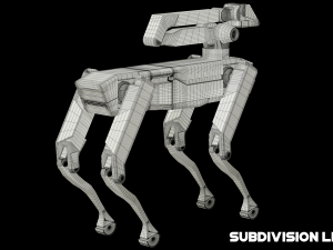 Spot Robot Boston Dynamics 3D 모델