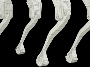 Spot Robot Boston Dynamics 3D Model