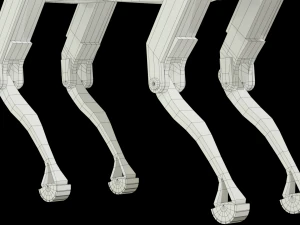 Spot Robot Boston Dynamics 3D Model