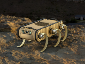 RHex Robot Boston Dynamics Model 3D